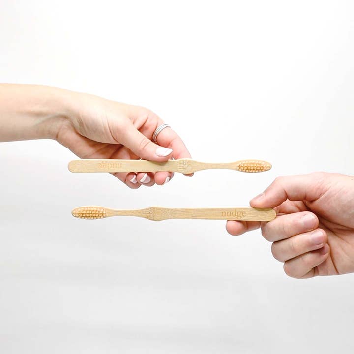 Nudge – wholesale Toothbrush – Soft Bristles Sustainable Bamboo Toothbrushes