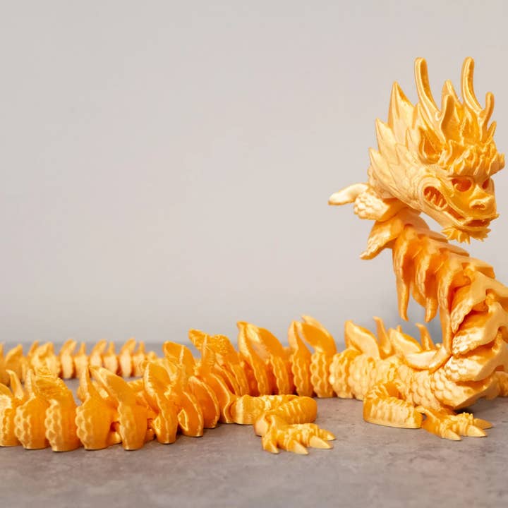 Cloud Nine 3d Studio - Wholesale Decorative Figurine - Articulated Chinese Dragon, Gift for Dragon Lover6