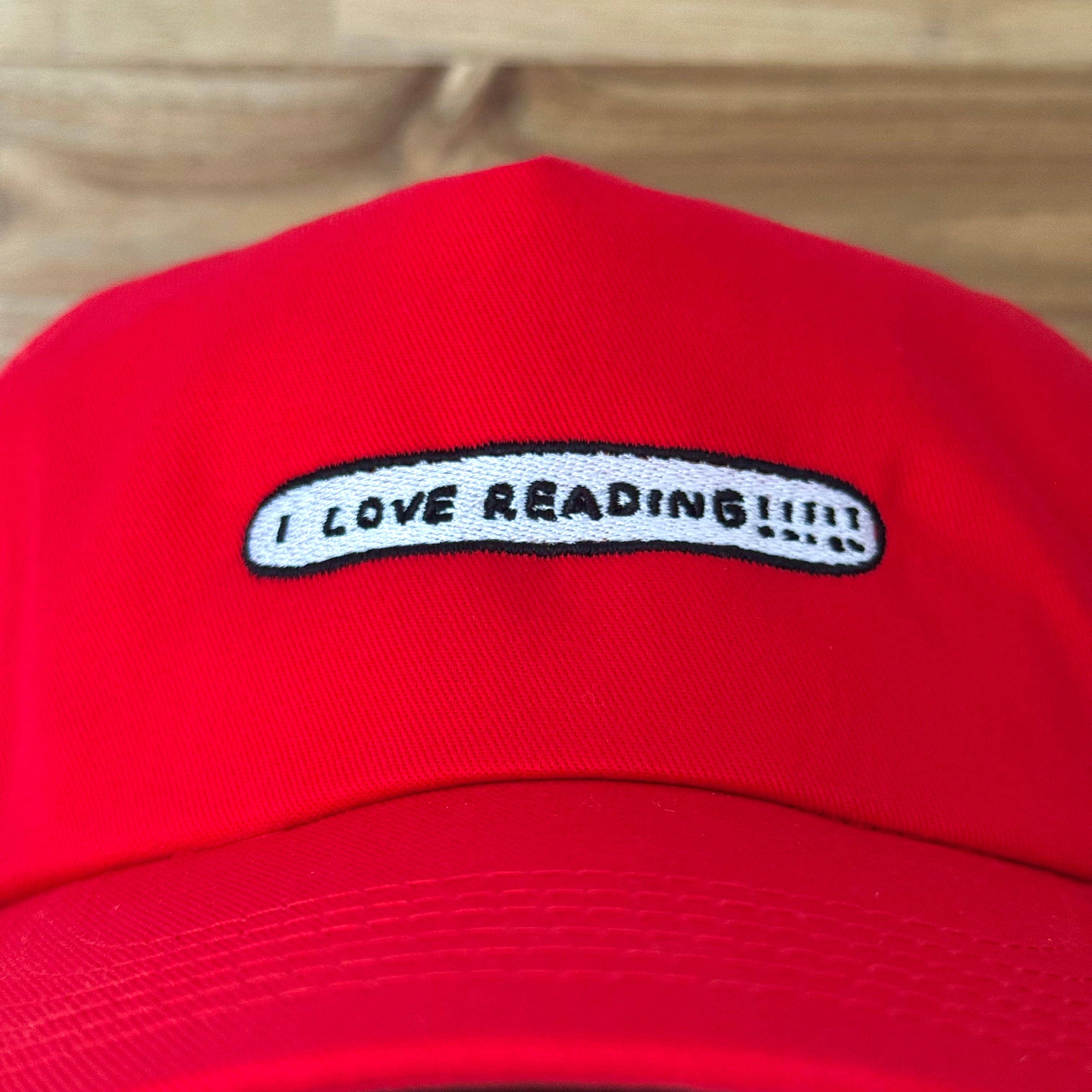Orange Juice For Dinner - Wholesale Baseball Cap - Unisex - I Love Reading Cap2