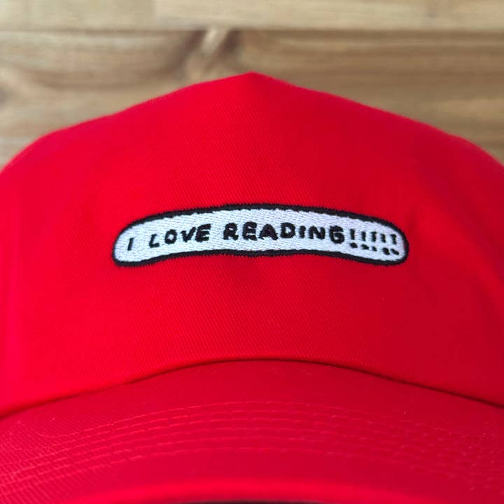 Orange Juice For Dinner - Wholesale Baseball Cap - Unisex - I Love Reading Cap2