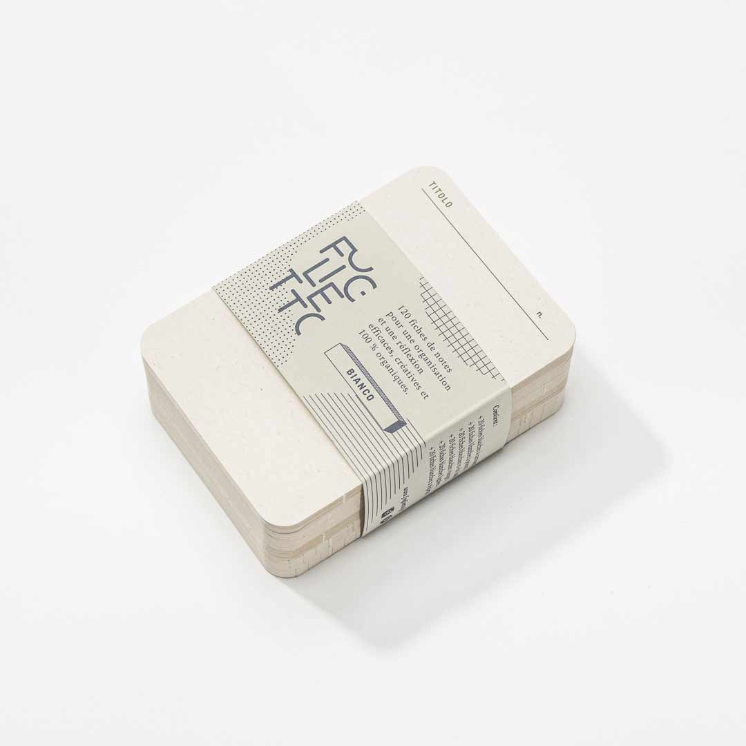 Foglietto - Wholesale Stationery/Notecard Set - Deck of A7 single-colored memo cards36