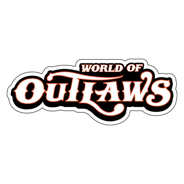 Detroit Shirt Co. – wholesale Sticker – Sticker - World of Outlaws Logo