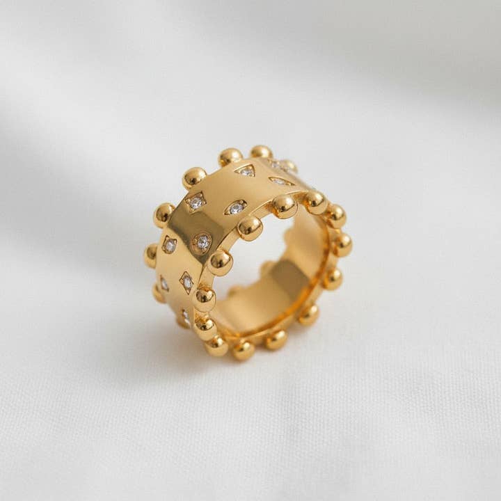 paperln - Wholesale Stud/Post Earrings - Elegant Geometric Ear Studs with Dazzling Accents1