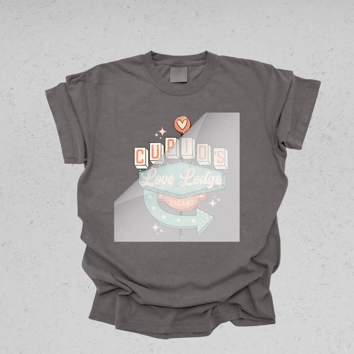 DTF Office - Wholesale Sublimation Transfer - Cupid's Love Lodge Vacant DTF Transfer2