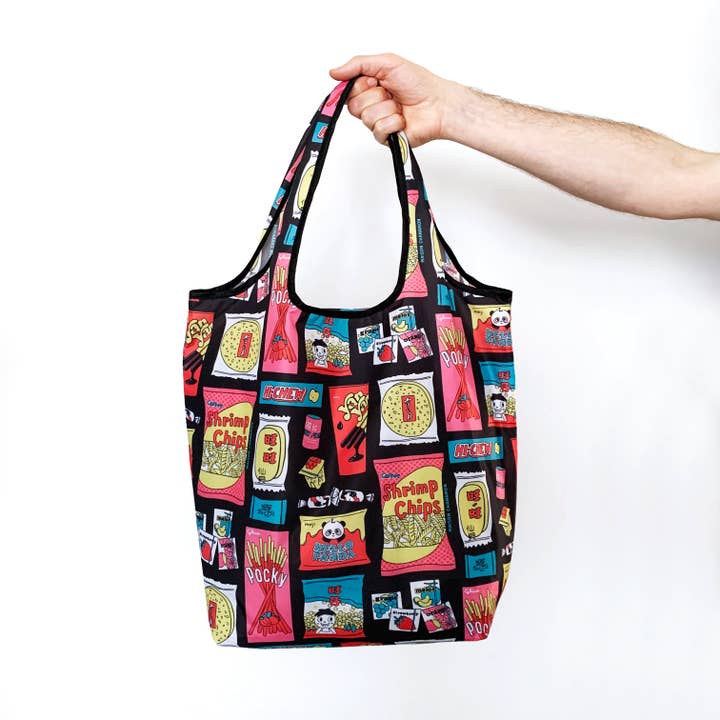 Asian Snacks Tote Bag for wholesale by Maison Chanamon