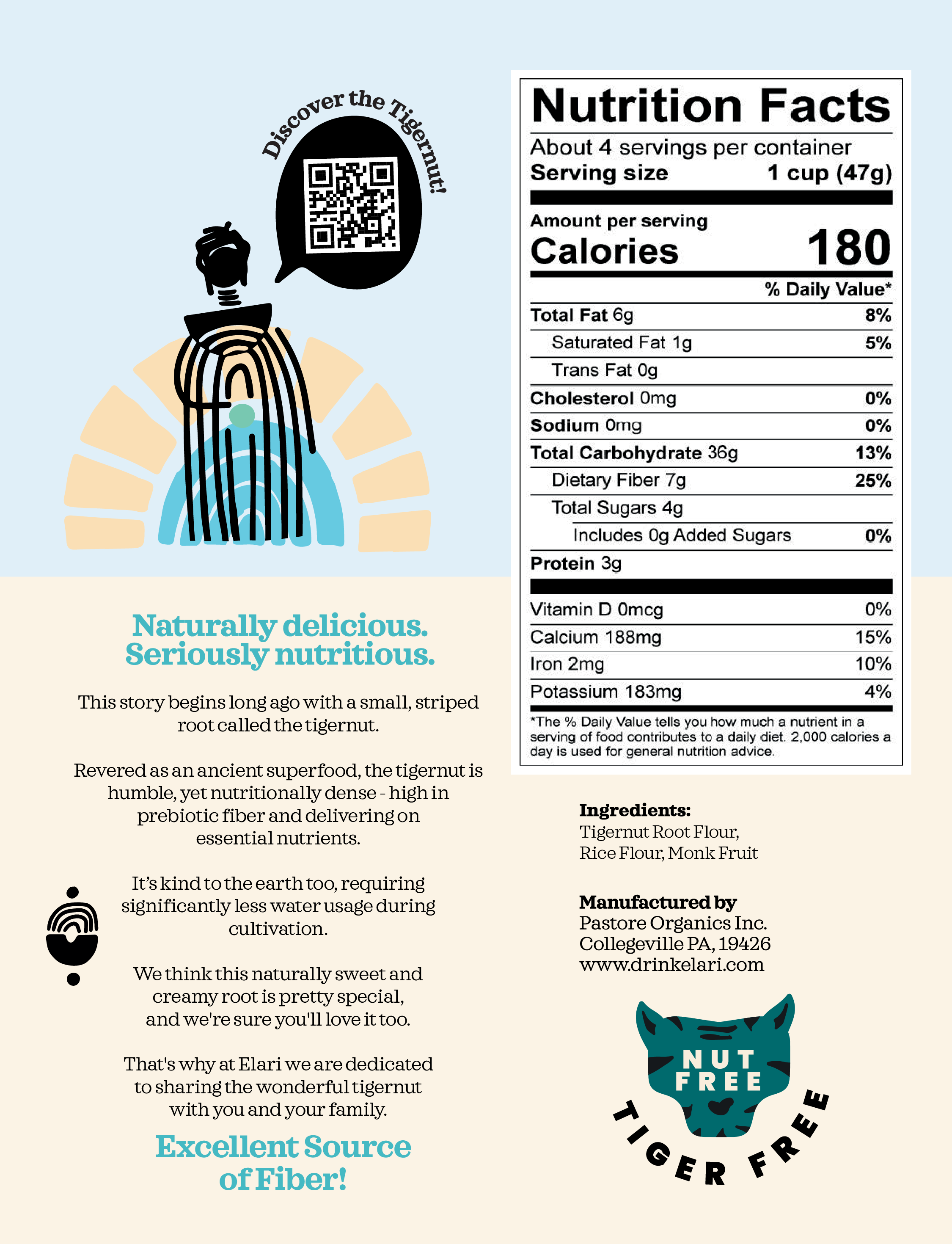 Elari - Wholesale Breakfast cereal - NEW! Elari Tigernut Root Cereal - Sweetened6
