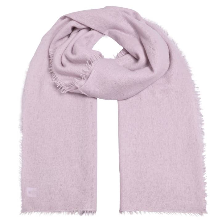 Cashmere Scarf Feli-cs in Gray Lilac for wholesale by cute stuff GmbH