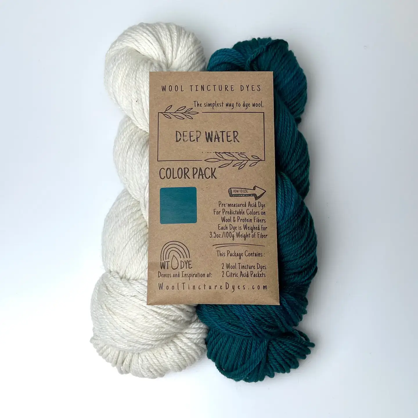 Wool Tincture Dyes - Wholesale Knitting/Crochet Supplies - Color Pack - Tea Bag Dye System7