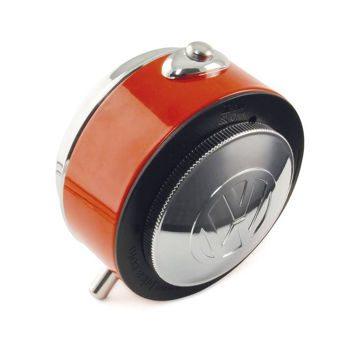 VW Collection by BRISA - Wholesale Alarm Clock - VW T1 Bus Alarm Clock in Speedometer Design - Red