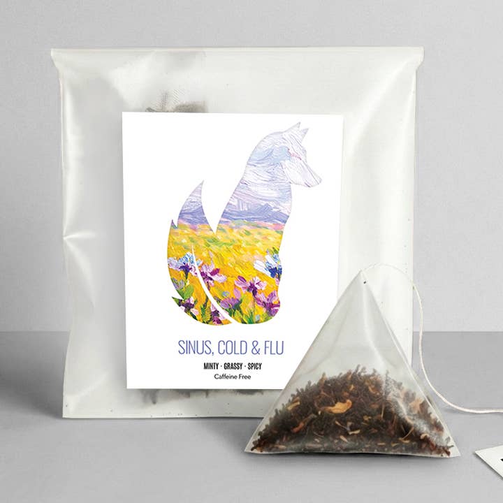 Foxy Tea® - Wholesale Health/Detox Tea - Sinus, Cold & Flu Tea0