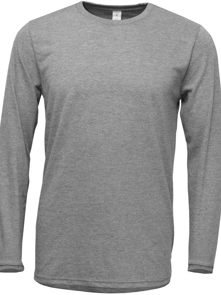 Stryder Gear - Wholesale T-Shirt - Men's - LONG SLEEVE BAW SOFT-TEK