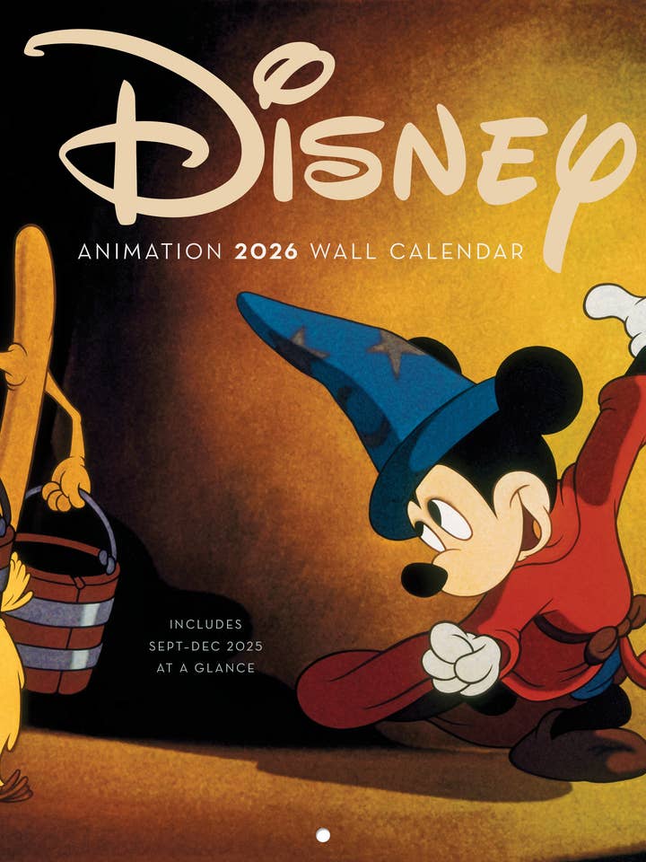 Disney Animation 2026 Wall Calendar for wholesale by Chronicle Books