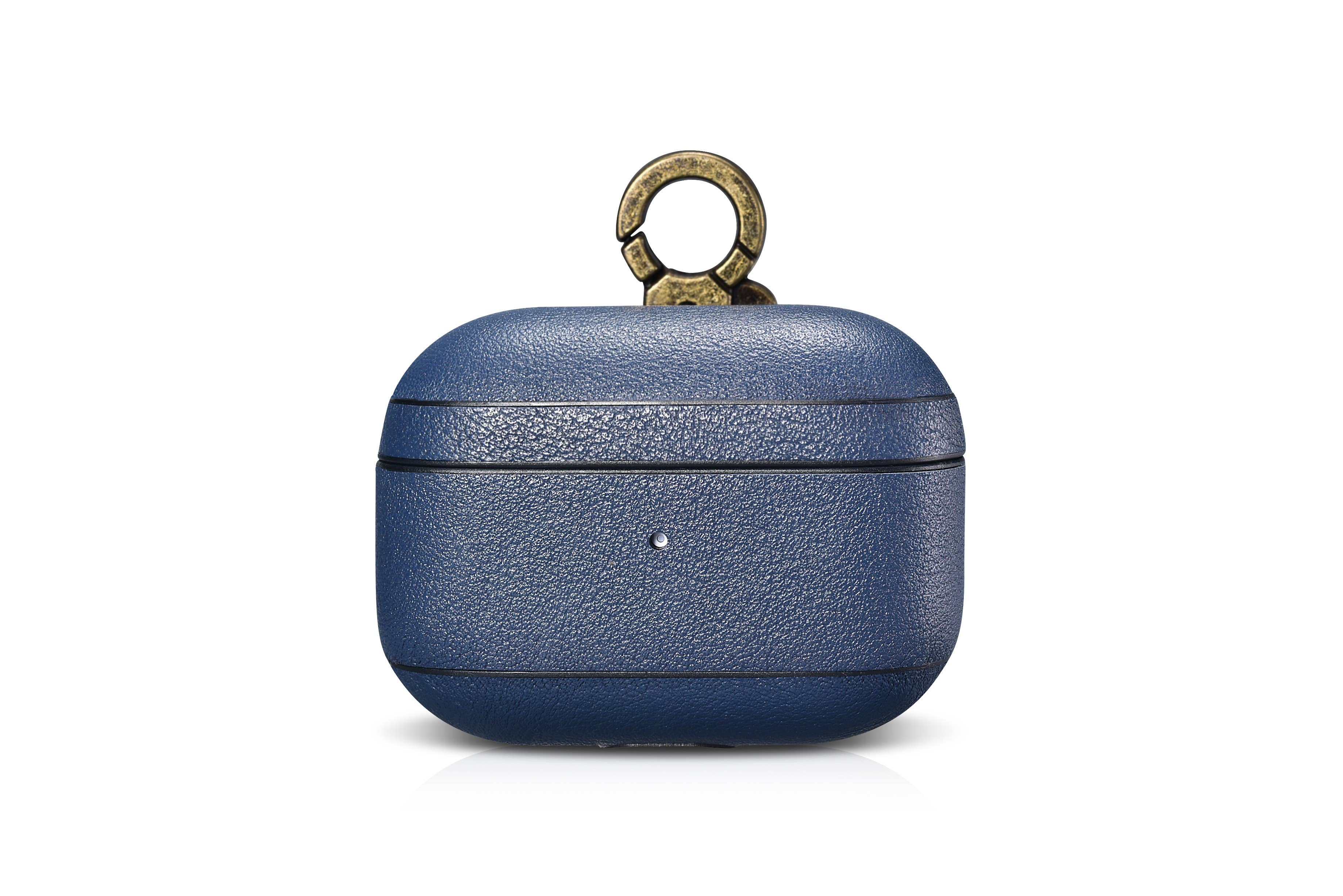 CairPods - Wholesale Airpod/Earbud Case - Men's - AirPods Pro Case Premium Napa Leather - Napa Blue9
