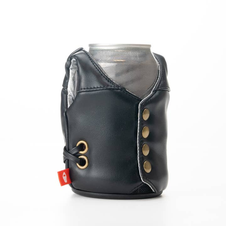 Puffin Drinkwear - Wholesale Drink Huggers & Koozies - Insulated Can Cooler - The Hog - Motorcycle / Biker Vest3