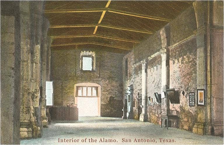 Found Image Press - Venta al por mayor Imanes - Magnet TX-404 Interior, Álamo, San Antonio, Texas0