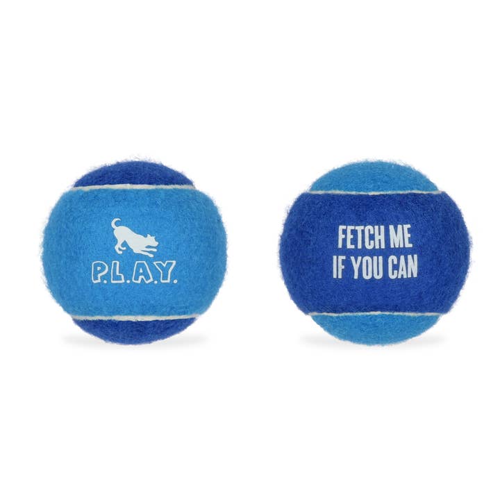 P.L.A.Y. Pet Lifestyle and You - Wholesale Pet Fetch Ball - Dog - Dog Tennis Ball - 4 Pack