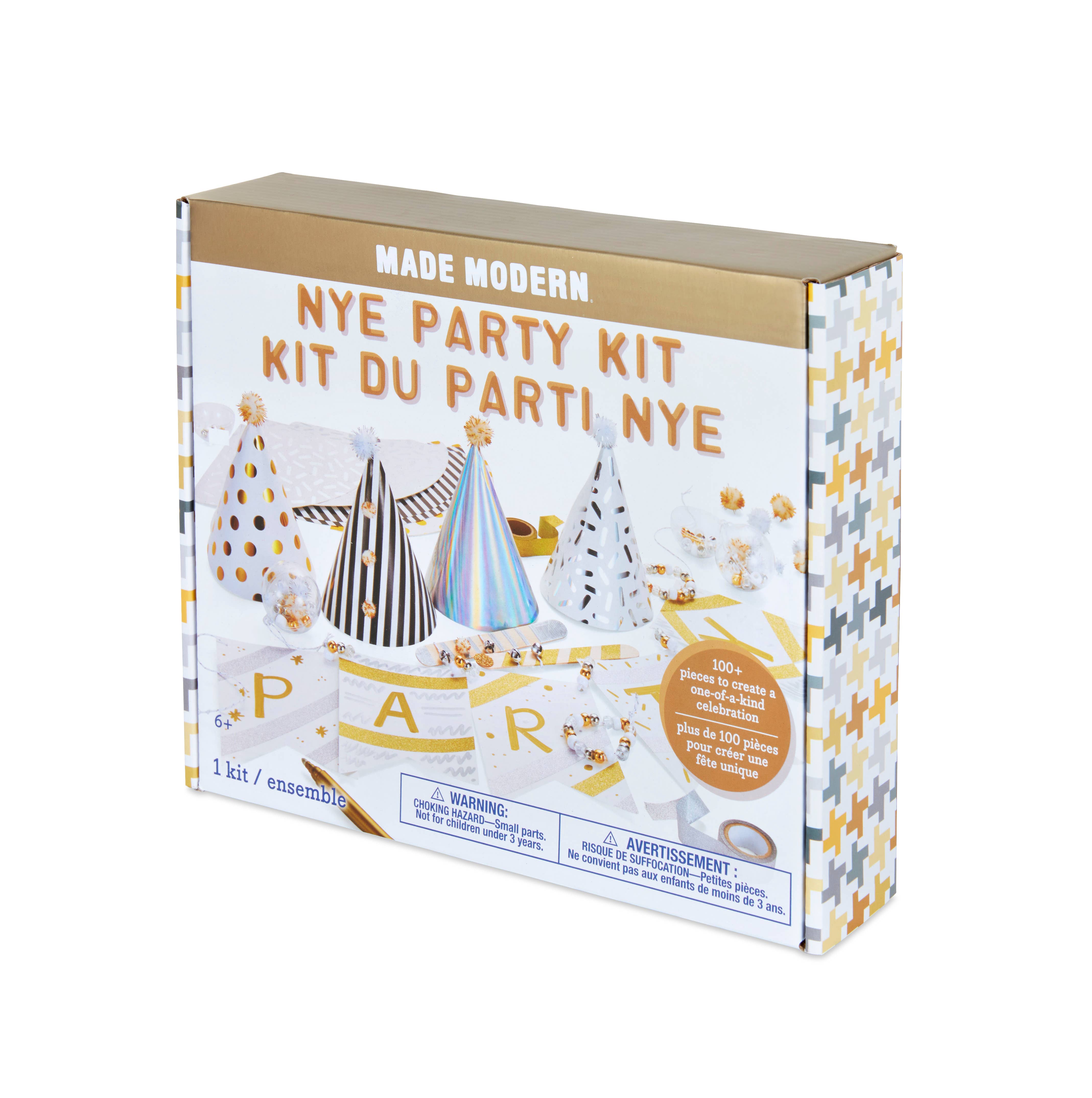 Kid Made Modern - Wholesale DIY Craft Kit - Kids - New Years Eve Party Kit4