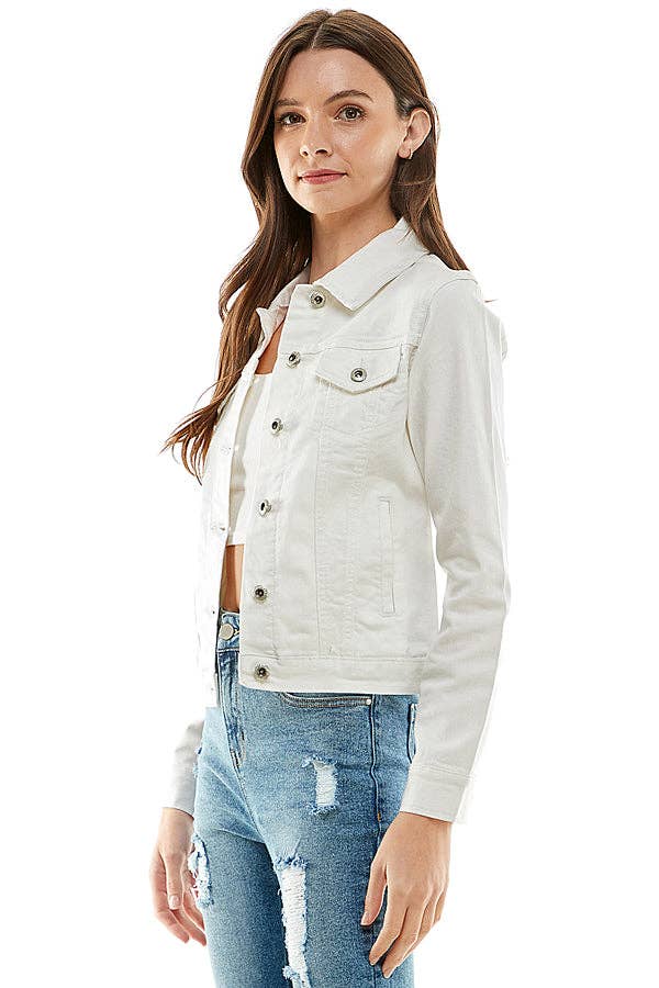 BLUE AGE - Wholesale Denim Jacket - Women's - Cotton Blend Stretched  Ladies  Casual Denim Jacket1