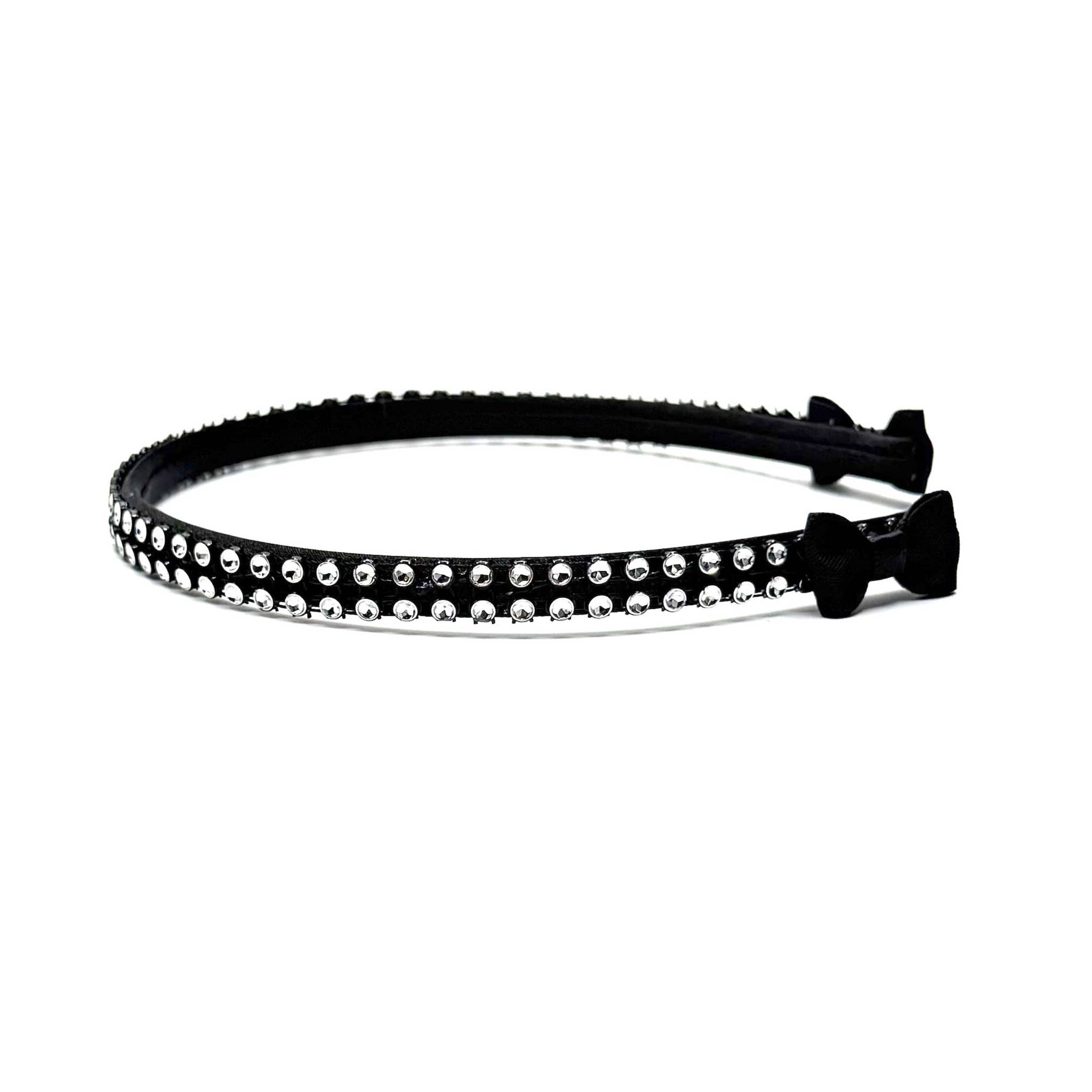 Tyes By Tara - Wholesale Fashion Headband - Women's - Vixen Tyera | Sparkly Rhinestone Mesh Headband 3