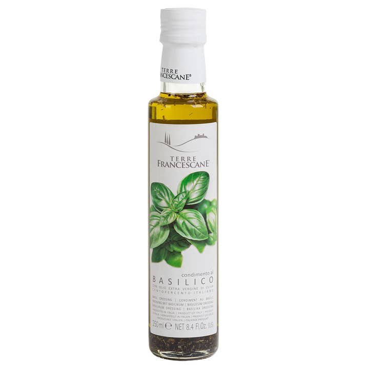 Basil Infused EVOO - 8.5oz (250ml) for wholesale by M5 Corporation