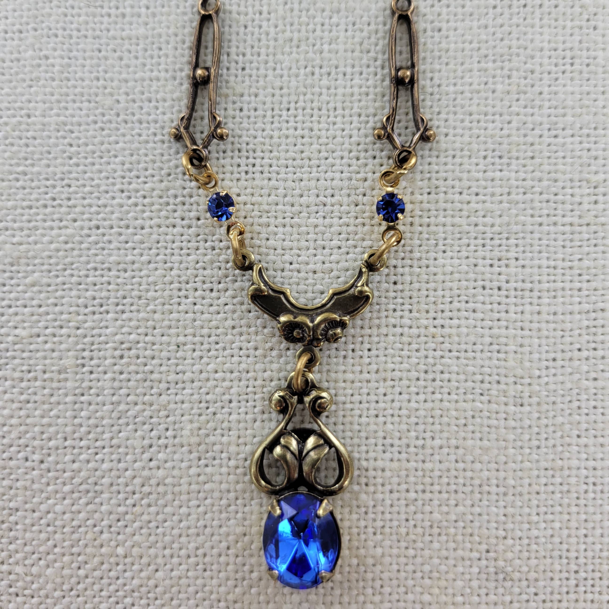 Sadie Green's Jewelry - Wholesale Pendant/Charm Necklace - Victorian Reproduction Necklace N4882