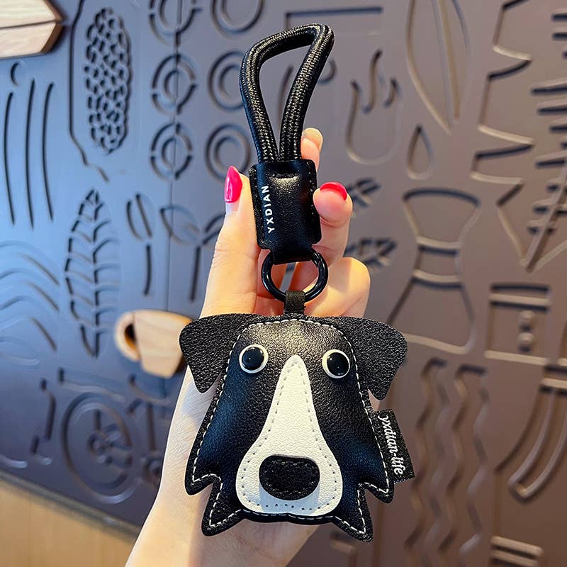 MKS America - Wholesale Keychain - Women's - Creative Leather Puppy Series Keychain Pendant1