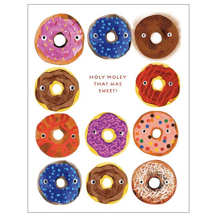 Holey Moley - Tackkort som bokmärke för wholesale av On The Bright Side