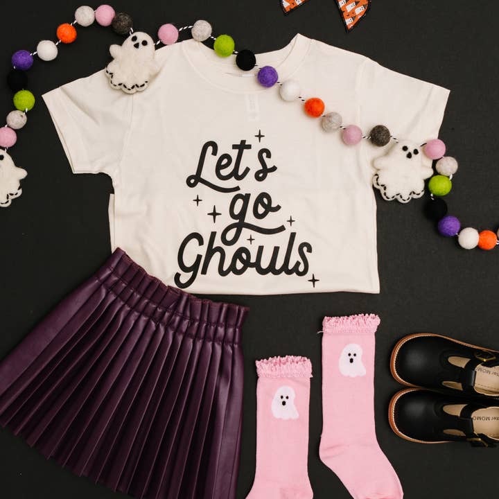 Let's go Ghouls Halloween Toddler and Youth Shirt for wholesale by Benny & Ray Apparel
