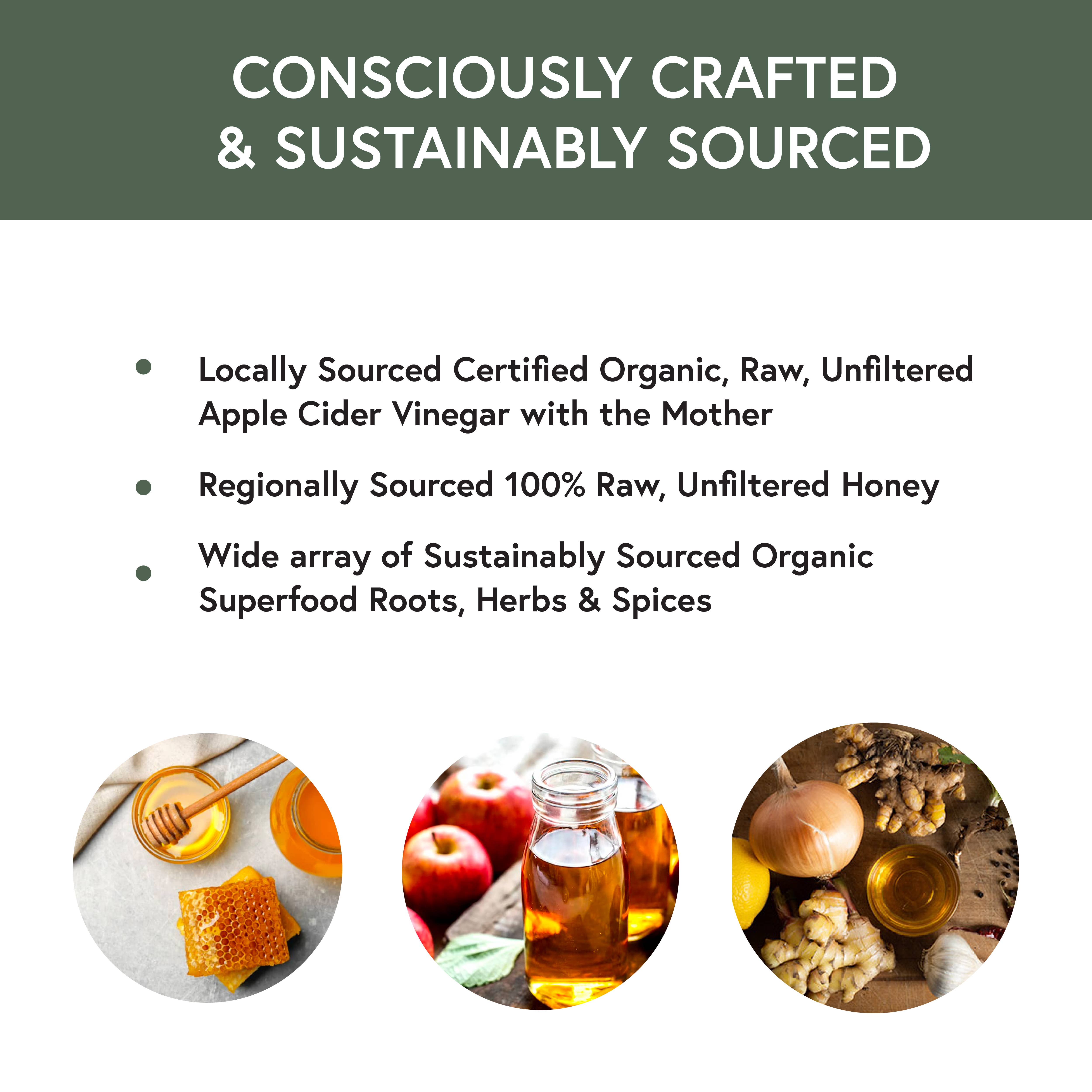 Hany's Harvest Inc - Wholesale Wellness Juice/Tonic - Maple Honey Fire Cider – Sweet Heat Wellness Tonic - Gallon2