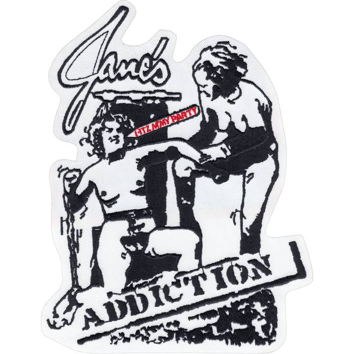 Écusson - Jane's Addiction - "I It'z M'My Party" - 6,75" pour la vente par Square Deal Recordings & Supplies