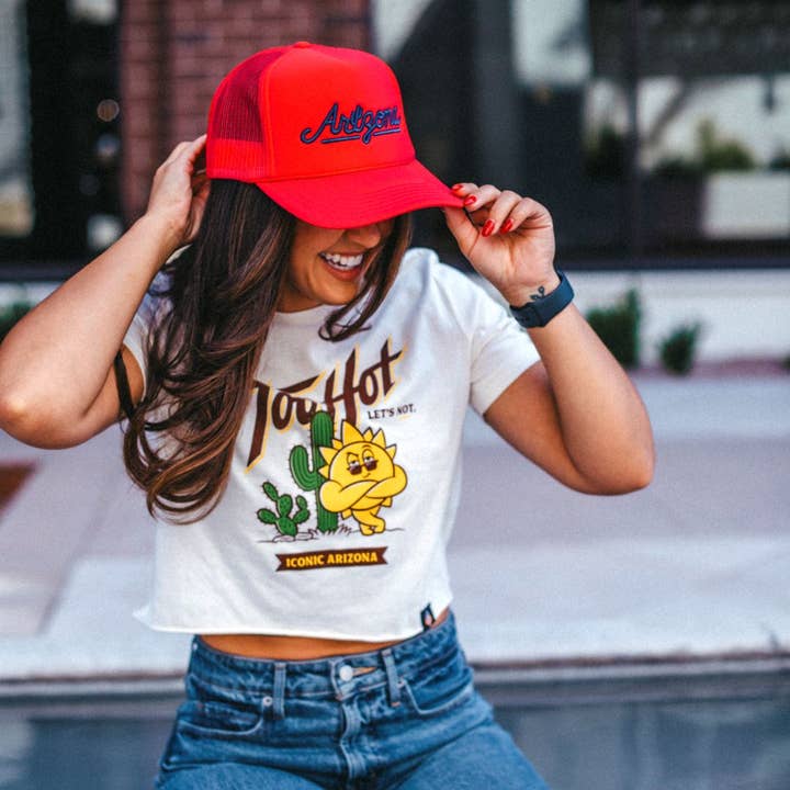 Coach Foamy Trucker - Red and Blue for wholesale by Iconic Arizona