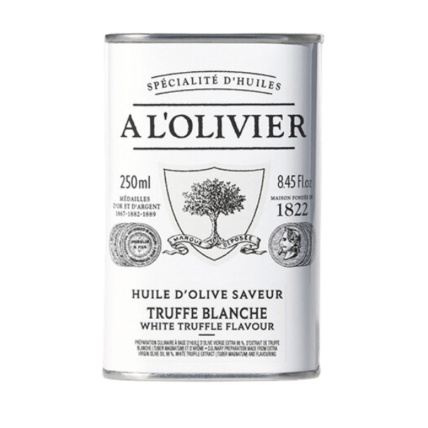 The French Farm - Wholesale Olive Oil - A l'Olivier White Truffle Flavored Olive Oil 8.4oz0