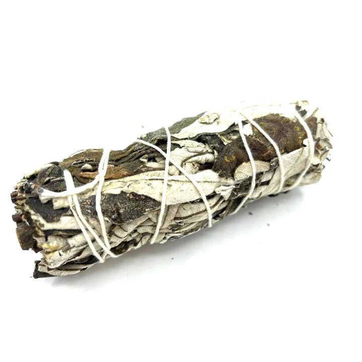 AW Artisan – Großhandel Salbeibündel – Kräuterkrawatte, Heiliger Yerba-Salbei, 10 cm