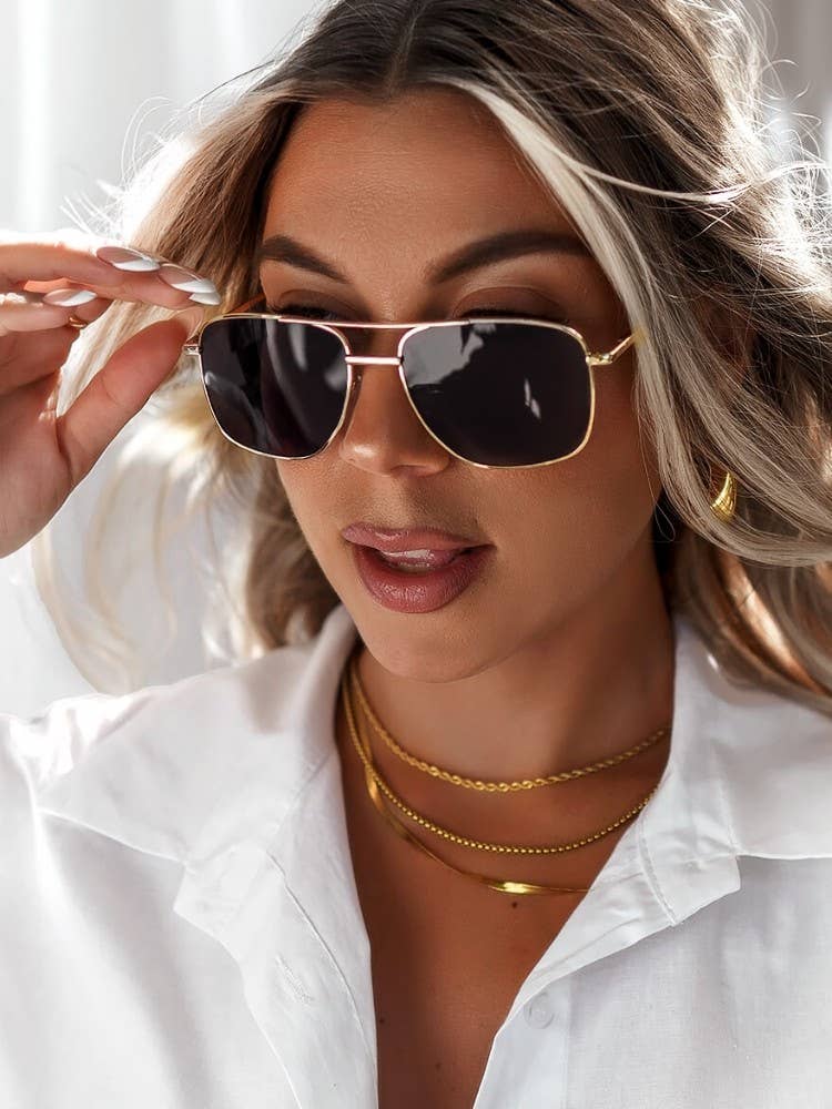 AnnaKey - Wholesale Sunglasses - Women's - ANNAKEY JOE BLACK SUNGLASSES1