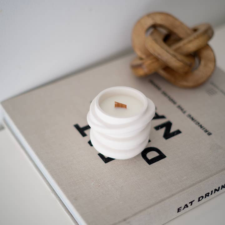 PRIYA - Jesmonite and Soy Wax for wholesale by Studio Firaora