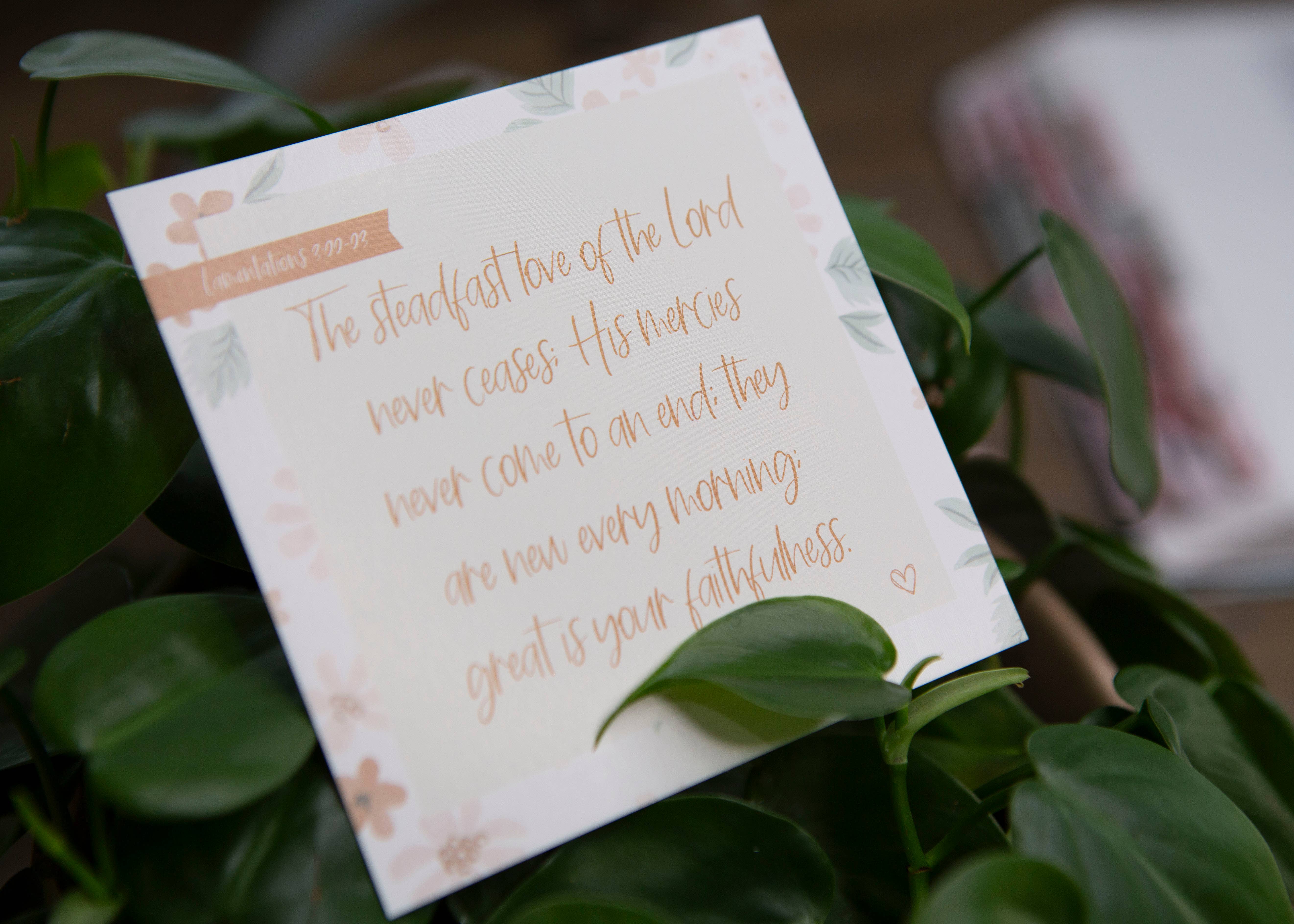 Chosen & Cherished - Wholesale Religious Card - Bible Verse Cards | God's Faithfulness Scripture Cards7