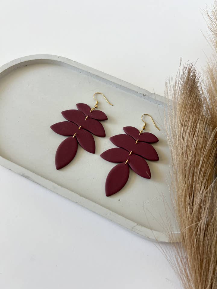 Fern, Deep Red for wholesale by Sincerely, Abi