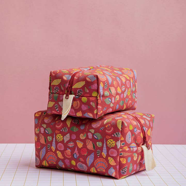 ECKE - Wholesale Makeup/Cosmetic Bag - Conchas Dark Red Vanity & Beauty Case0