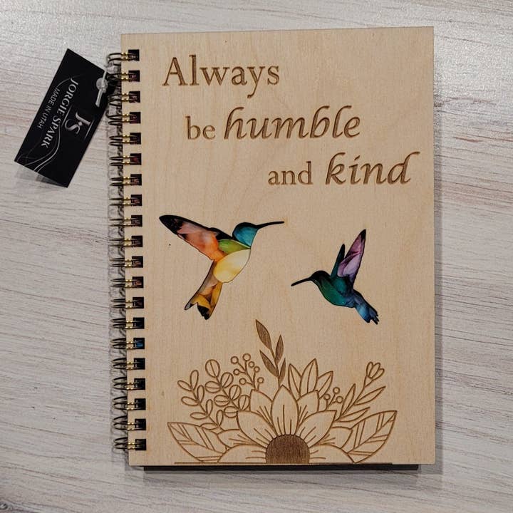 Jorgie Spark - Wholesale Notebook - Humble Hummingbird Notebook