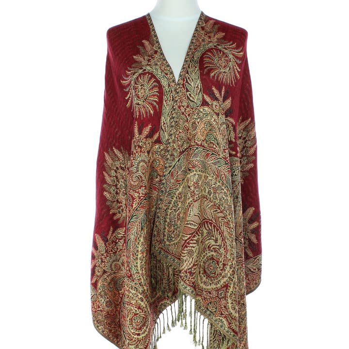 Original USA - Wholesale Scarf - Women's - Pashmina Floral22