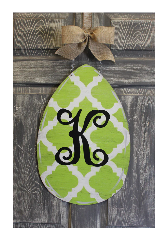 Steel Southern Designs - Wholesale Door Hanger - Outdoor Metal Art Egg0