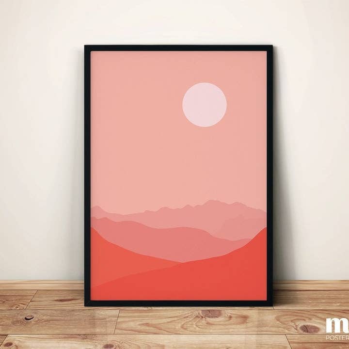 Heat Blossom - Landscape Poster for wholesale by Sera/Lina