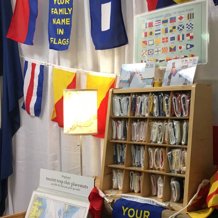 Programme de drapeau de signalisation nautique pour la vente par Maritime Tribes LLC