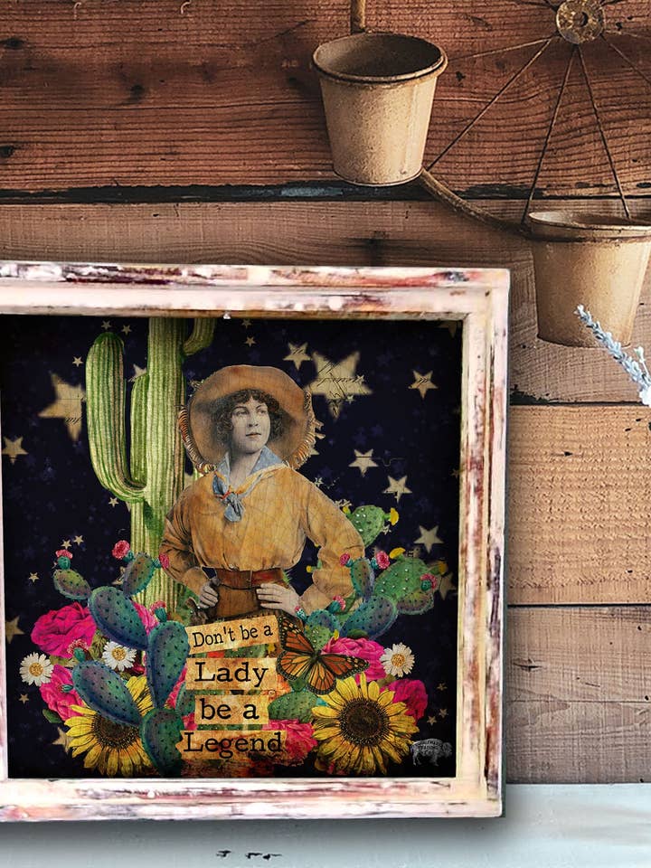 Be a Legend - Square Artwork for wholesale by TroubleMaker Trading Company