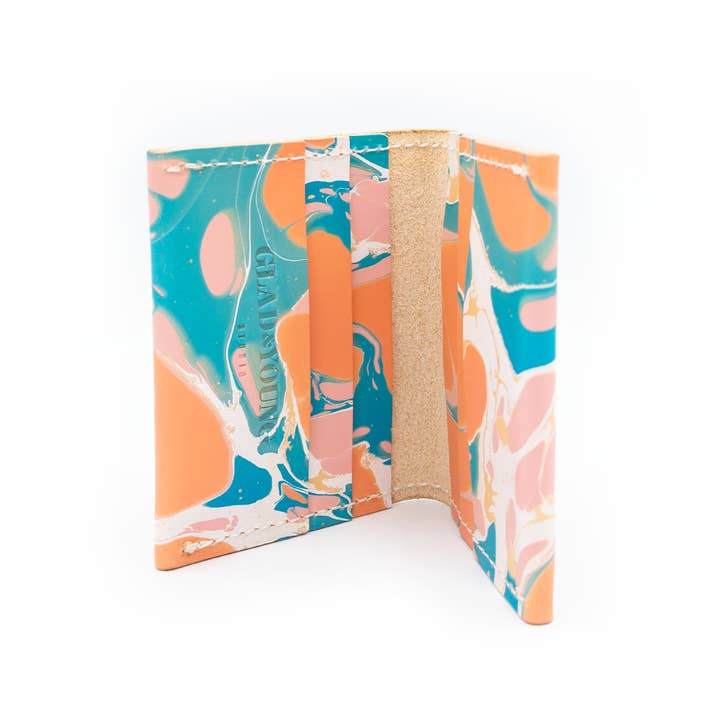 Glad & Young Studio - Wholesale Wallet - Women's - Anybody Wallet - Marbled Colorful8