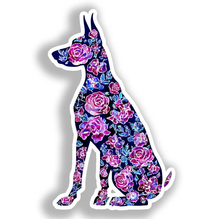 Doberman Pnscher Dog Decal Sticker # A019699 for wholesale by Yoonek Graphics