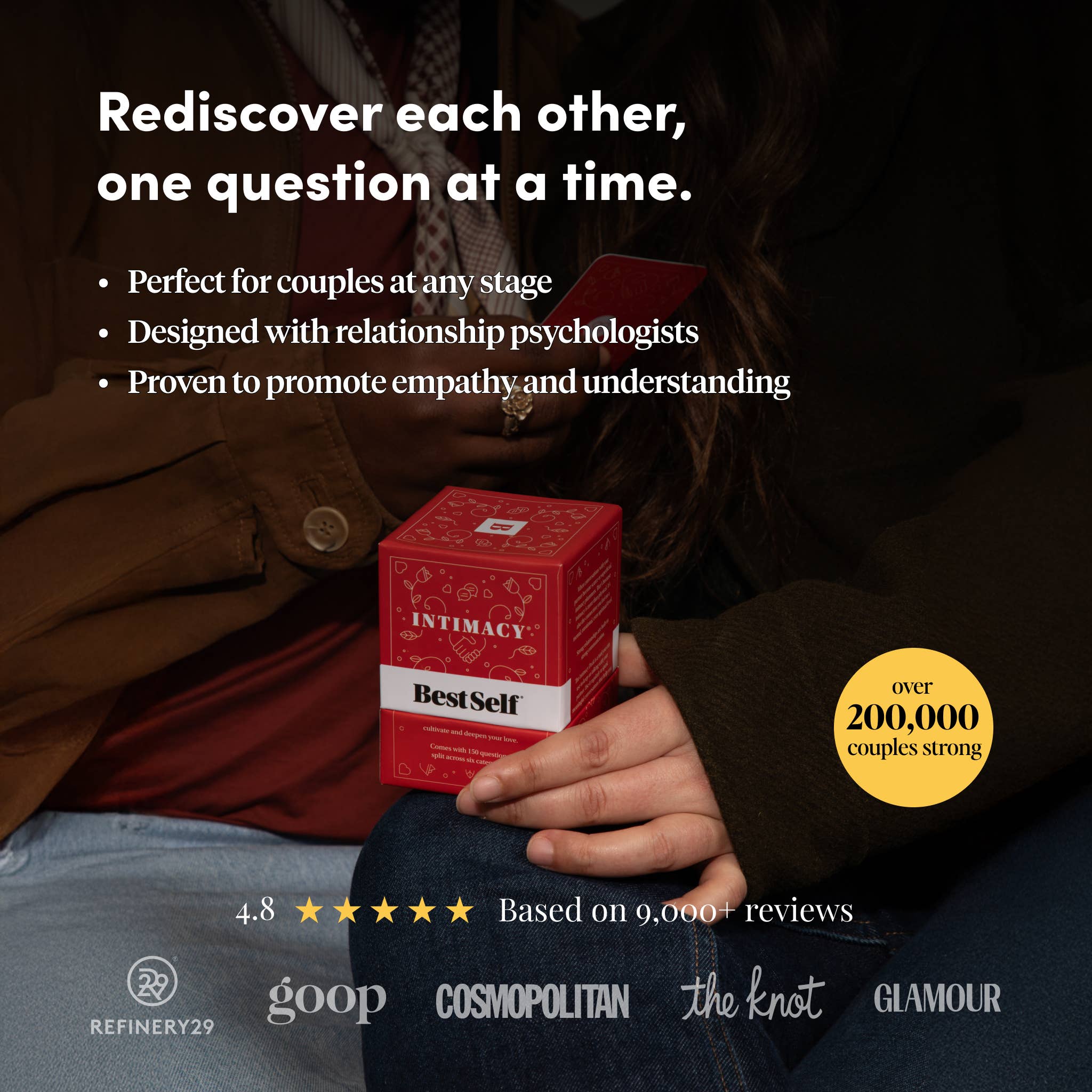 BestSelf Co. - Wholesale Card Game - Intimacy Deck – 170 Romantic Couples' Connection Cards3