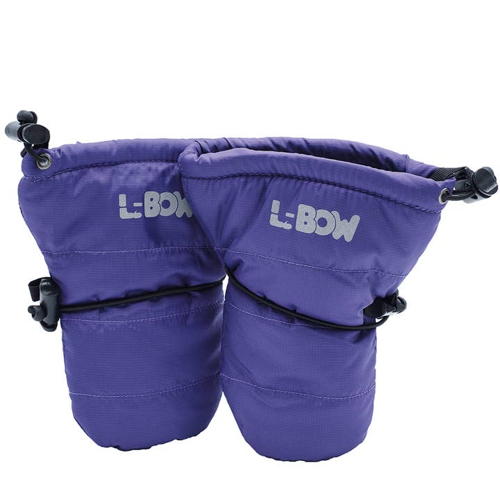 Fäustlinge für Kleinkinder Violett für den Großhandel von L-Bow Mittens