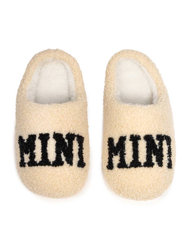 Indoor / Outdoor Slippers - Kids - "Mini" - Cream for wholesale by Living Royal