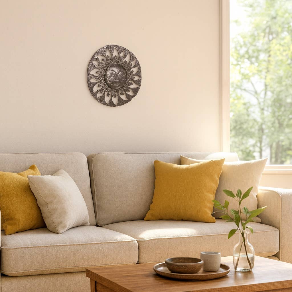 Beyond Borders - Wholesale Wall Accent - Medallion Sun Face4